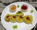 A picture of step 5 of Mini moong dal masala dosa.