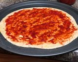 A picture of step 4 of Panner Tikka Pizza.
