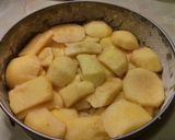 A picture of step 4 of Sabrina's apple pie.