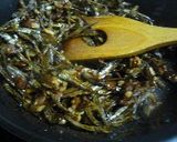 A picture of step 5 of Fragrant Tazukuri - Sweet-savory crunchy tiny sardines.