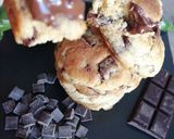Une image de l'étape 6 de Cookies moelleux au chocolat noir.