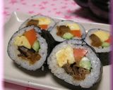 A picture of step 6 of For Sushi: Slowly Simmered Shiitake Mushrooms.