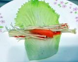 A picture of step 1 of Napa Cabbage Roll.