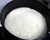 A picture of step 2 of Eggless Crepe Diet Breakfast.