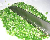 A picture of step 1 of Okra Somen Noodles.