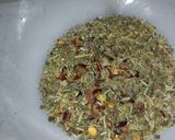 A picture of step 1 of Balsamic Olive Oil Herb Dip.