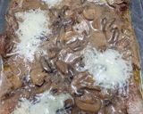 A picture of step 6 of Mushroom marsala pork chops.