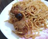 A picture of step 8 of Kofta Spaghetti 🍝🍝🍝.