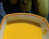 A picture of step 1 of Vanilla and banana custard.