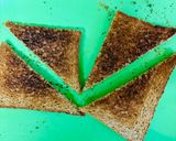 A picture of step 4 of Cheese snack on toast.