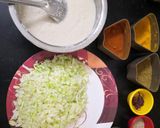 पत्ता कोबीचा हँडवा (pata kobi handa recipe in marathi) रेसिपी स्टेप 1 फोटो 