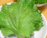 A picture of step 4 of Steaming Miso Rice Balls Wrapped in Shiso Leaves.