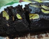 Gambar langkah 5 resipi Kek pisang coklat (super moist).