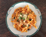 Foto del paso 5 de la receta: Tallarines con pollo y parmesano