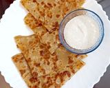 A picture of step 4 of Aloo Parathe.