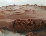 Foto del paso 5 de la receta: Tarta de queso y nutella con avellanas tostadas