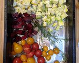 A picture of step 7 of Roast pumpkin / squash (Red kuri variety).