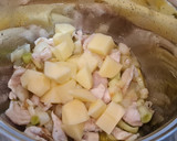 Foto del paso 3 de la receta: Crema de calabaza, calabacín y pollo