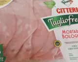 A picture of step 1 of Torta salata di mortadella e patate mortadella and potato pie.