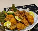 A picture of step 6 of Japanese Chicken Wings Karaage.