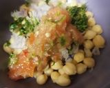 A picture of step 3 of Imli chana Chaat.