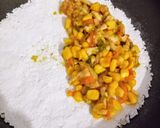 Foto del paso 12 de la receta: Tapioca relleno de choclo salteados, comida saludable