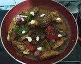 A picture of step 4 of Chicken butter masala.