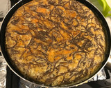 Foto del paso 7 de la receta: Tortilla de spaghetti de setas con queso