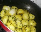 A picture of step 6 of Stuff suji balls.