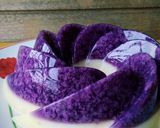 Foto langkah ke 11 dari resep Puding Butter Lumut Taro Ekonomis.