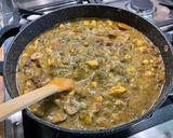 A picture of step 22 of Chicken Curry with Chickpeas, Eggplant, and Spinach.