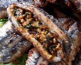 Foto del paso 19 de la receta: Boquerones rellenos con majadito y crujiente de almendras