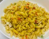 Gambar langkah 5 resipi Simple Stir Fry Chicken 🐔 Macaroni.