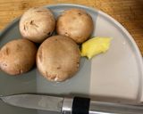 Foto del paso 2 de la receta Crema de Portobello y Patata al Jengibre !!!!