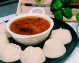 सूजी की इडली(suji ki idli recipe in hindi) रेसिपी चरण 2 फोटो