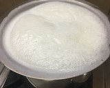 A picture of step 1 of Mutter Paneer.