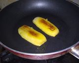 Foto langkah ke 2 dari resep Pisang bakar susu enak.