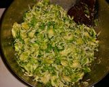 A picture of step 11 of Brussel Sprout Cole Slaw.