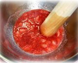A picture of step 2 of Easy in the Microwave Strawberry Sauce.