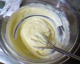 A picture of step 3 of Bisque No-Bake Cheesecake.
