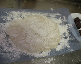 A picture of step 4 of Daifuku-mochi with Sliced Mochi.