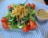 A picture of step 8 of "Magowa-yasashii" Salad.