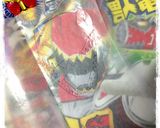 A picture of step 1 of Simple Kyoryuger Character Bento.