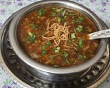 A picture of step 8 of Chinese style Veg manchow soup.
