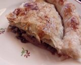 Une image de l'étape 7 de Tourte aux champignons et sa version festive.