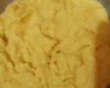 A picture of step 1 of Moong dal kadhi and no frying pakori.
