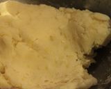 A picture of step 4 of Double Cheese Rice Flour and Potato Fritters in a Frying Pan.