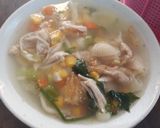 Foto langkah ke 6 dari resep Sup Pasta Ayam Jagung Wortel.