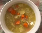Foto del paso 1 de la receta: Sopa porrusalda