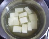 A picture of step 3 of Silken Tofu with Ginger Ankake Sauce.